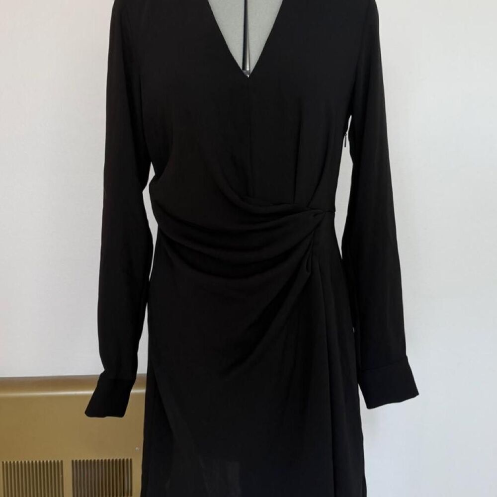Mango Women's Black Dress